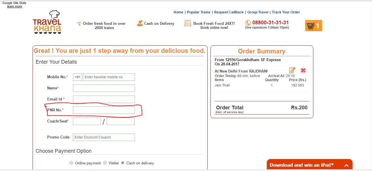 how to get pnr number from booking id