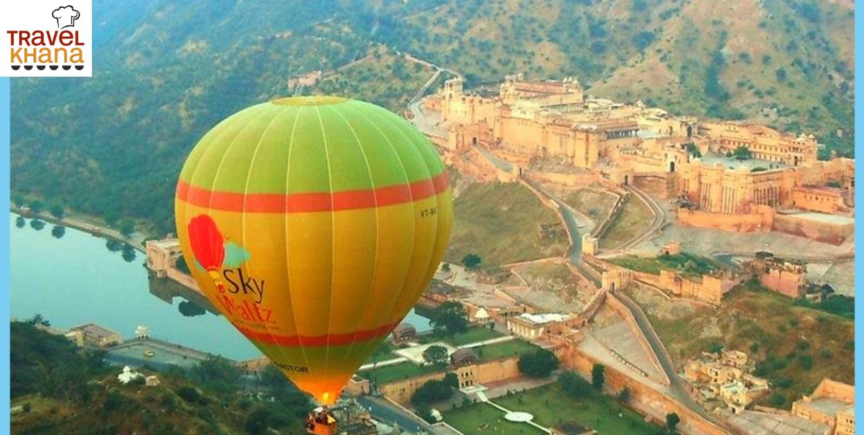 Hot Air Balloon Rides at Rajasthan