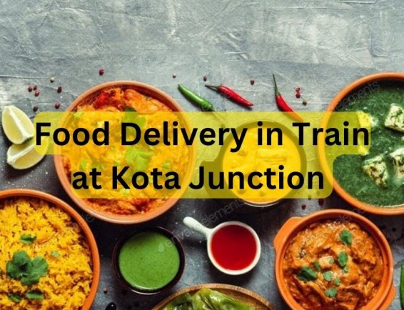 Food Delivery in Train at Kota Junction