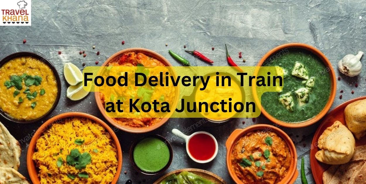 Food Delivery in Train at Kota Junction