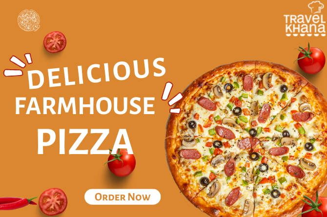 Domino's Farmhouse pizza