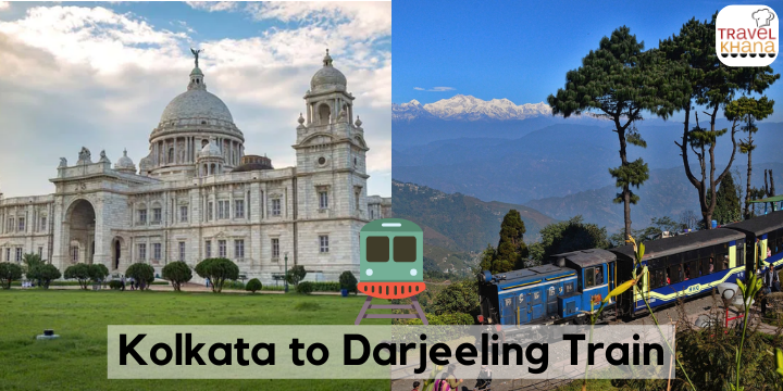 Kolkata to Darjeeling train