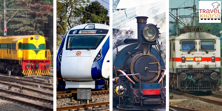17 Different Types of Trains Operated by Indian Railways