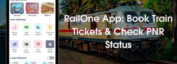 RailOne Ticket Booking App